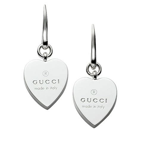 gucci heart earing|Gucci earrings knock off.